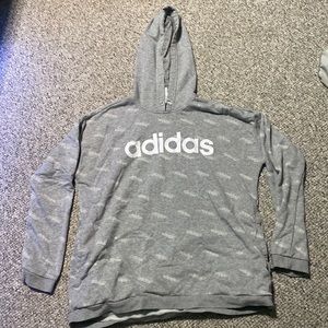 Adidas large sweatshirt. Worn it once or twice too small for me now.